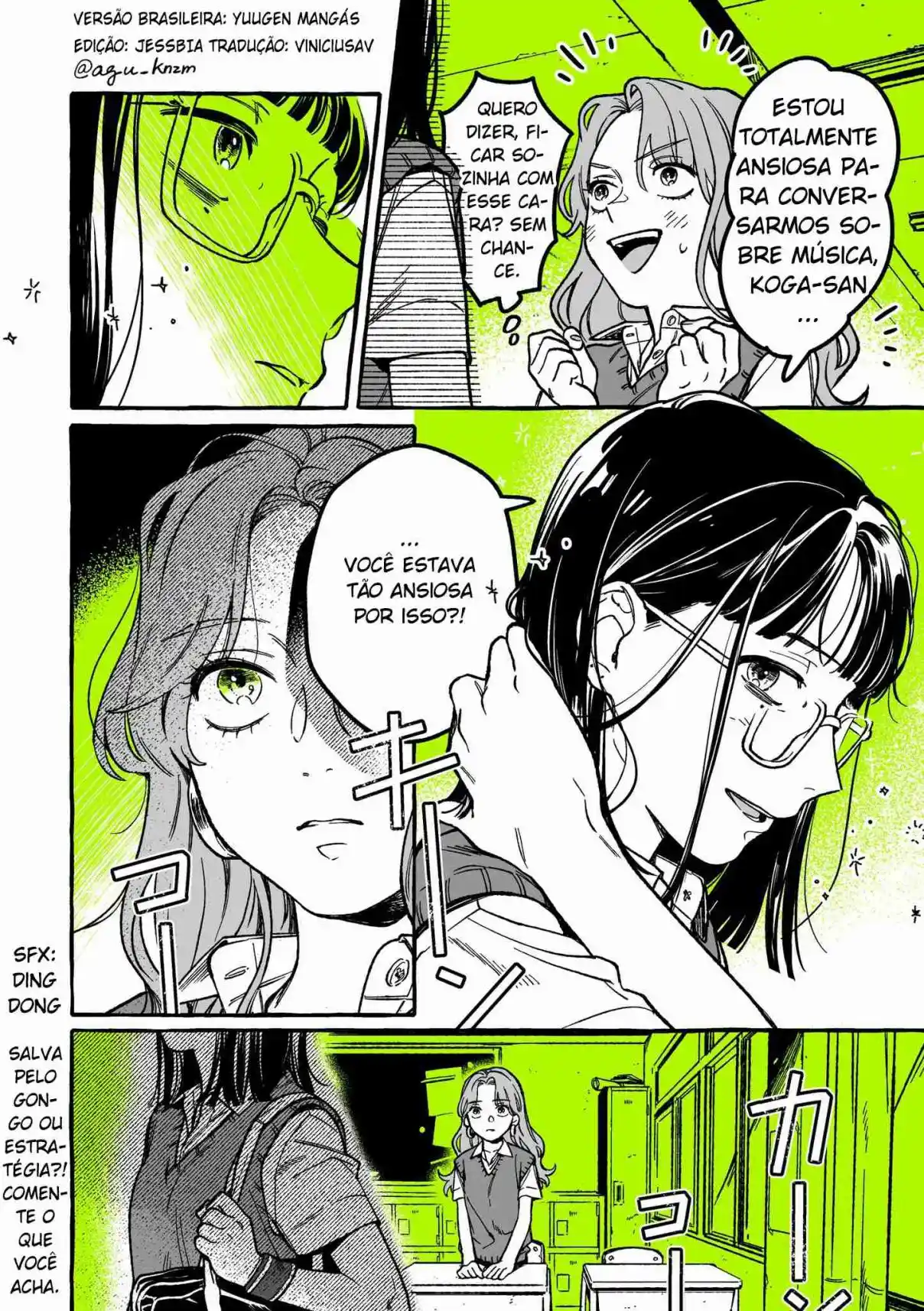 Read The Guy She Was Interested in Wasn't a Guy At All pt_BR Manga Online