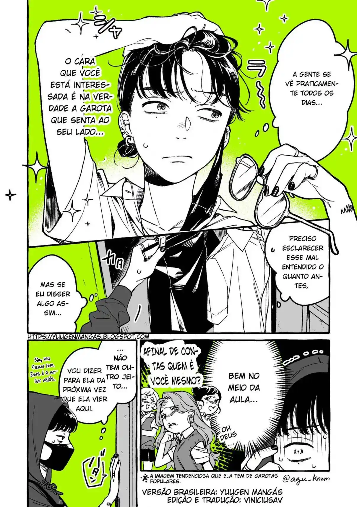 Read The Guy She Was Interested in Wasn't a Guy At All pt_BR Manga Online