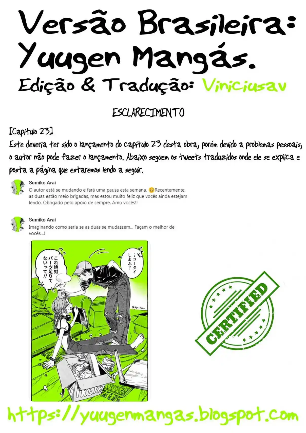 Read The Guy She Was Interested in Wasn't a Guy At All pt_BR Manga Online