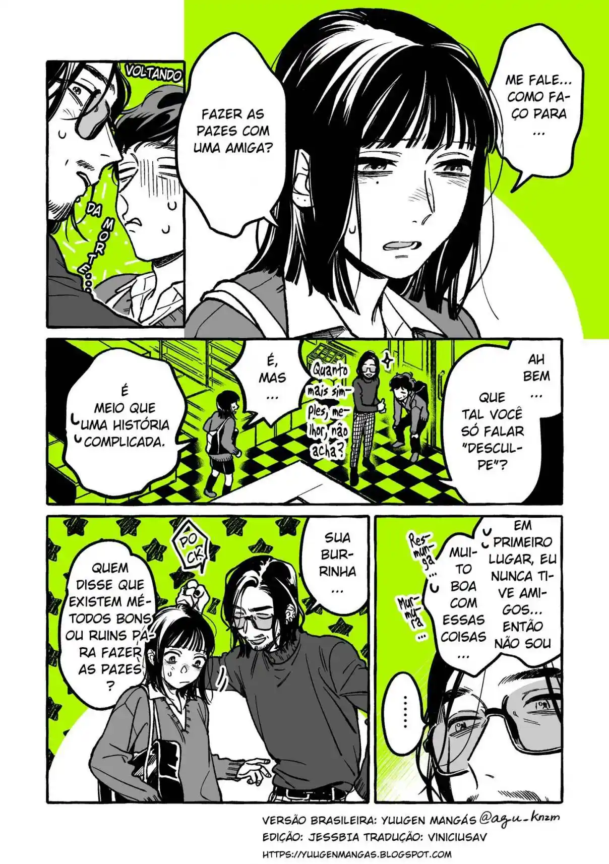 Read The Guy She Was Interested in Wasn't a Guy At All pt_BR Manga Online
