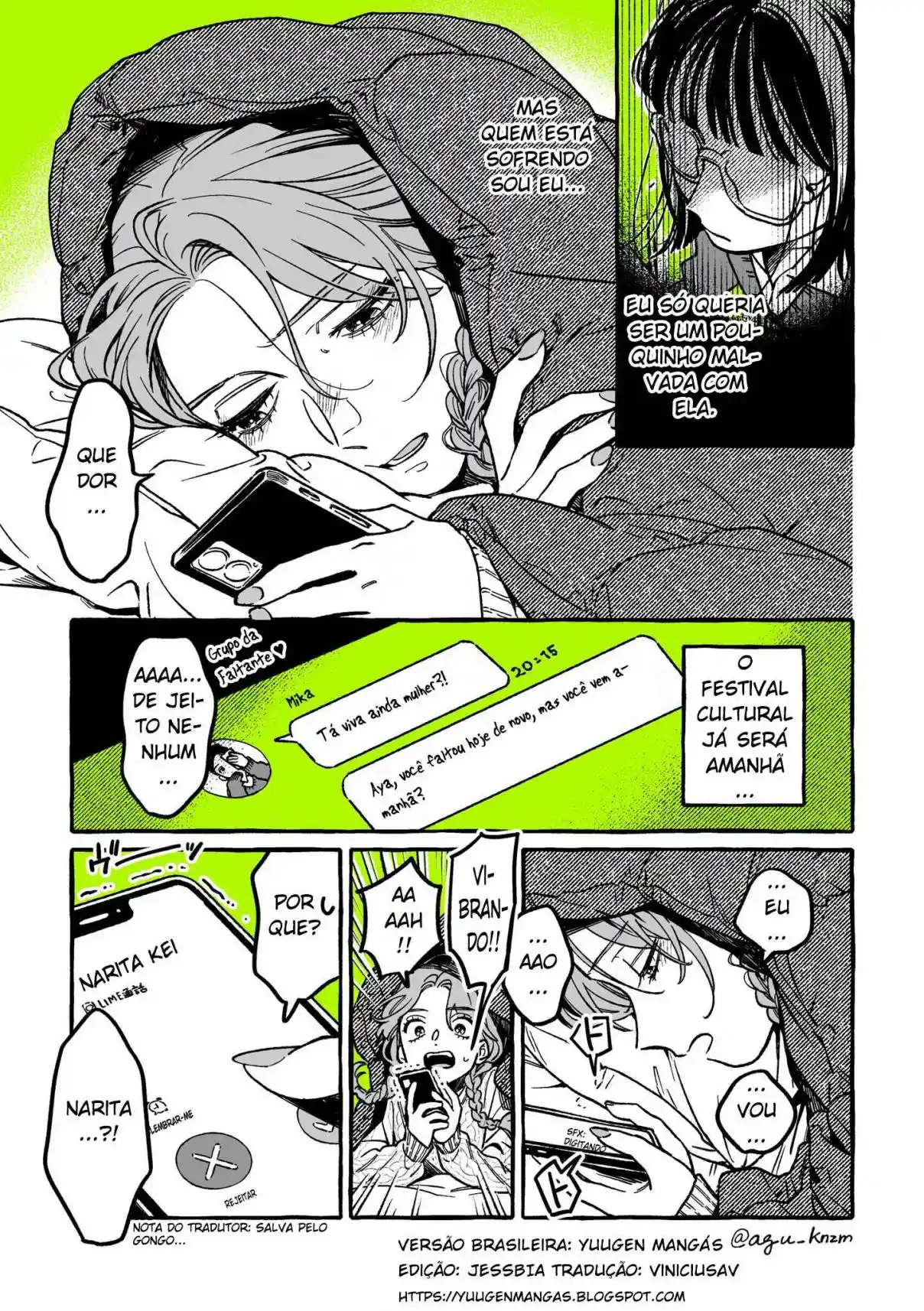 Read The Guy She Was Interested in Wasn't a Guy At All pt_BR Manga Online