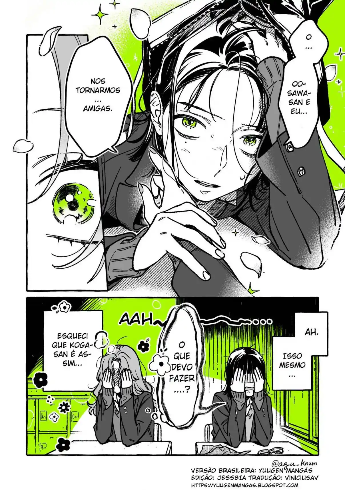 Read The Guy She Was Interested in Wasn't a Guy At All pt_BR Manga Online