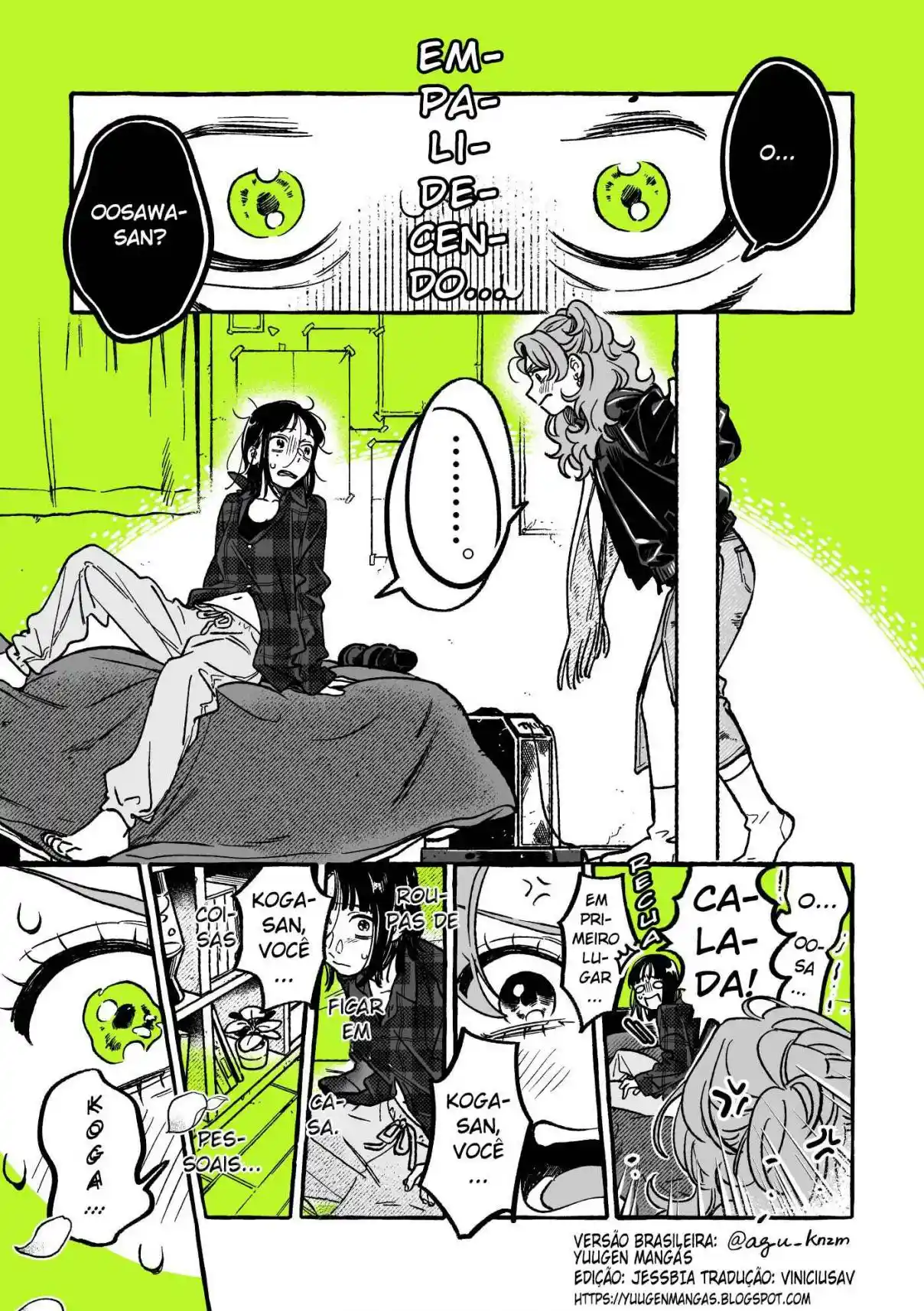 Read The Guy She Was Interested in Wasn't a Guy At All pt_BR Manga Online
