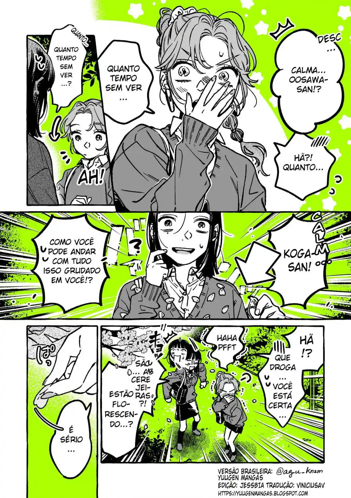 Read The Guy She Was Interested in Wasn't a Guy At All pt_BR Manga Online