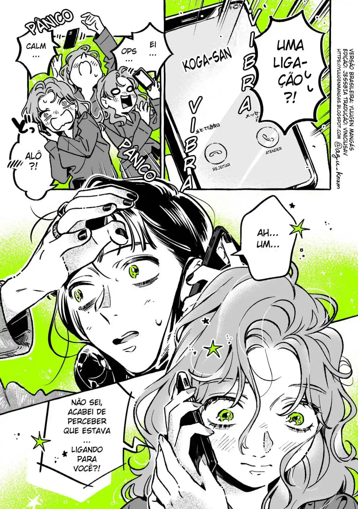 Read The Guy She Was Interested in Wasn't a Guy At All pt_BR Manga Online
