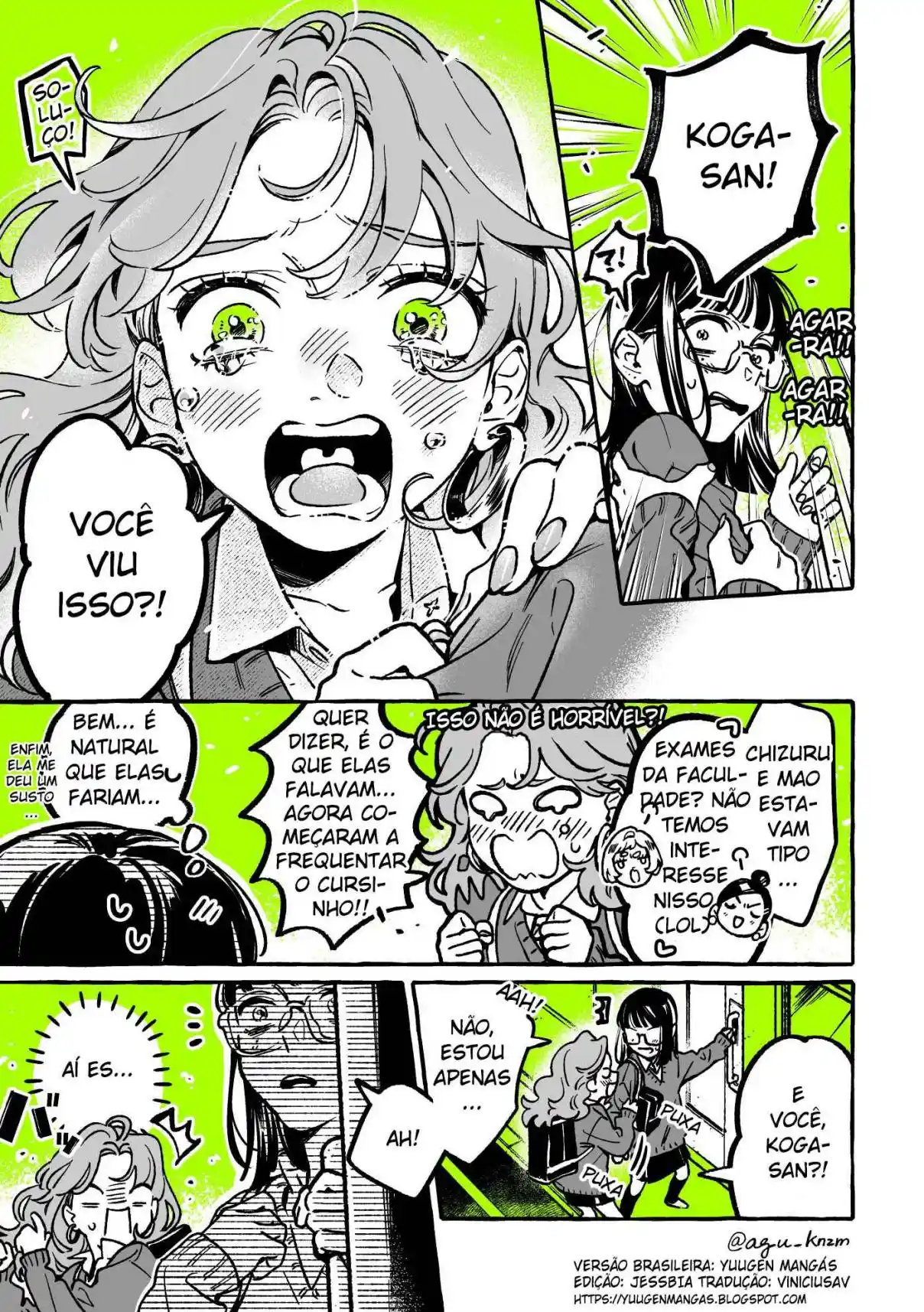 Read The Guy She Was Interested in Wasn't a Guy At All pt_BR Manga Online