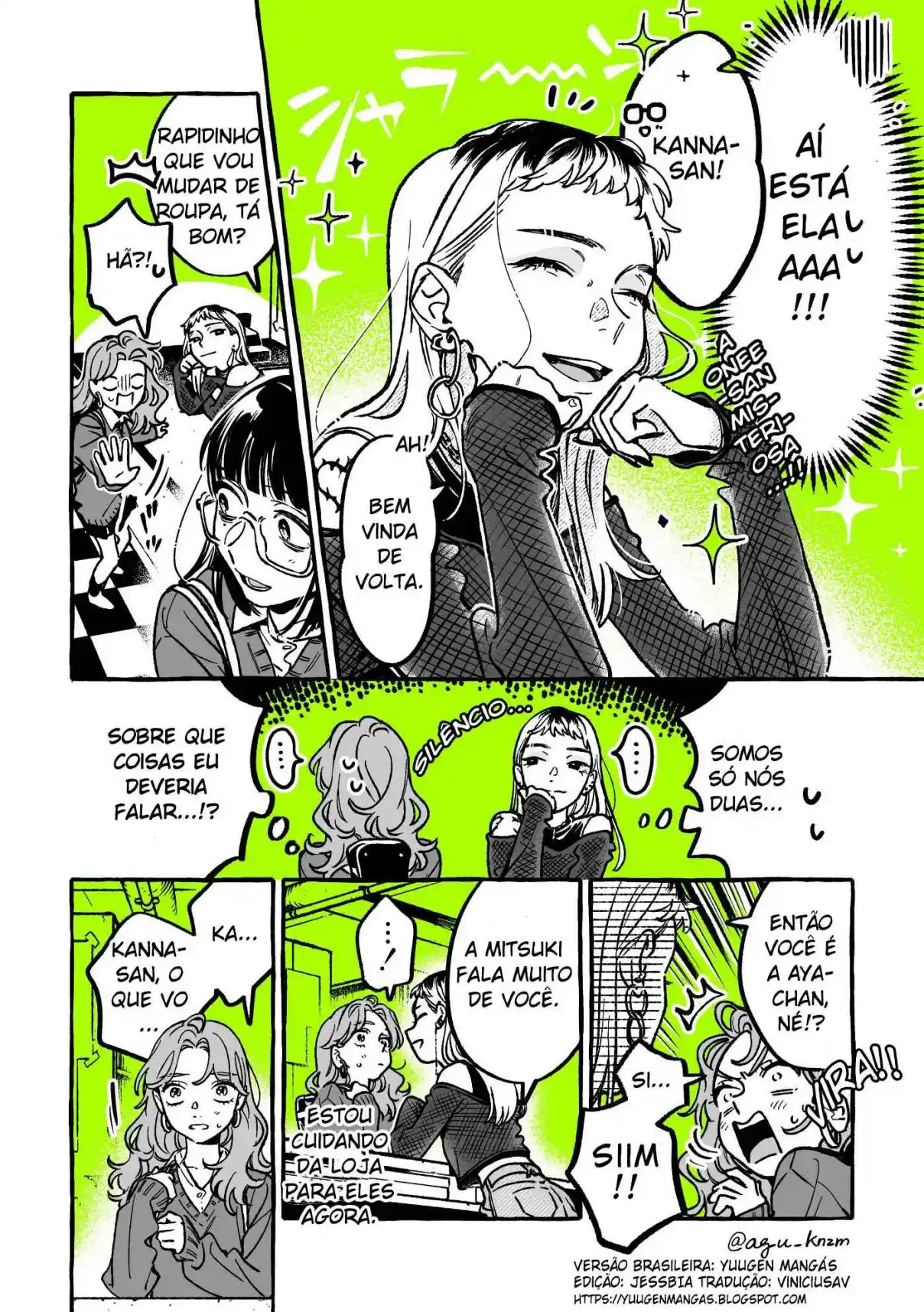 Read The Guy She Was Interested in Wasn't a Guy At All pt_BR Manga Online