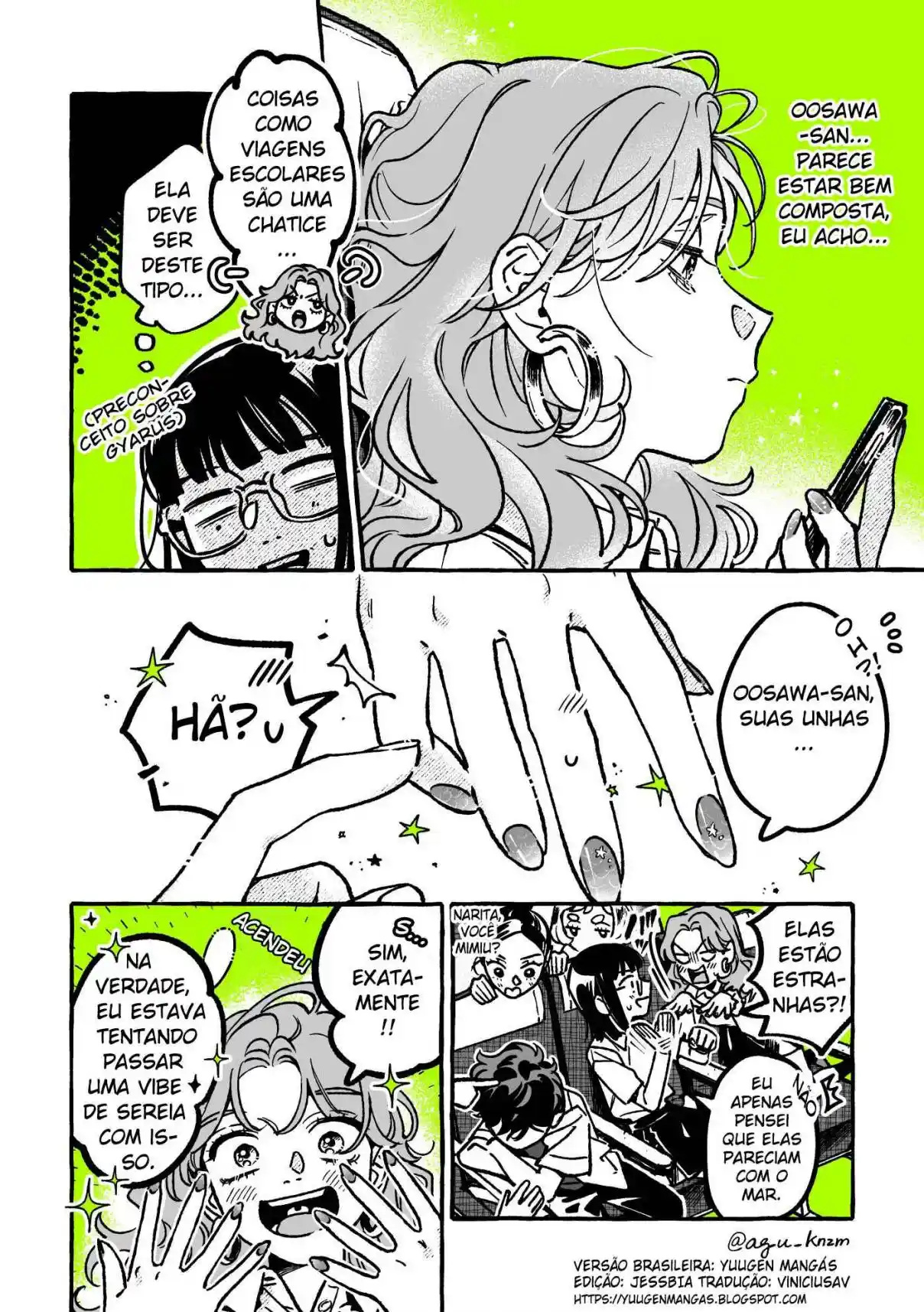 Read The Guy She Was Interested in Wasn't a Guy At All pt_BR Manga Online