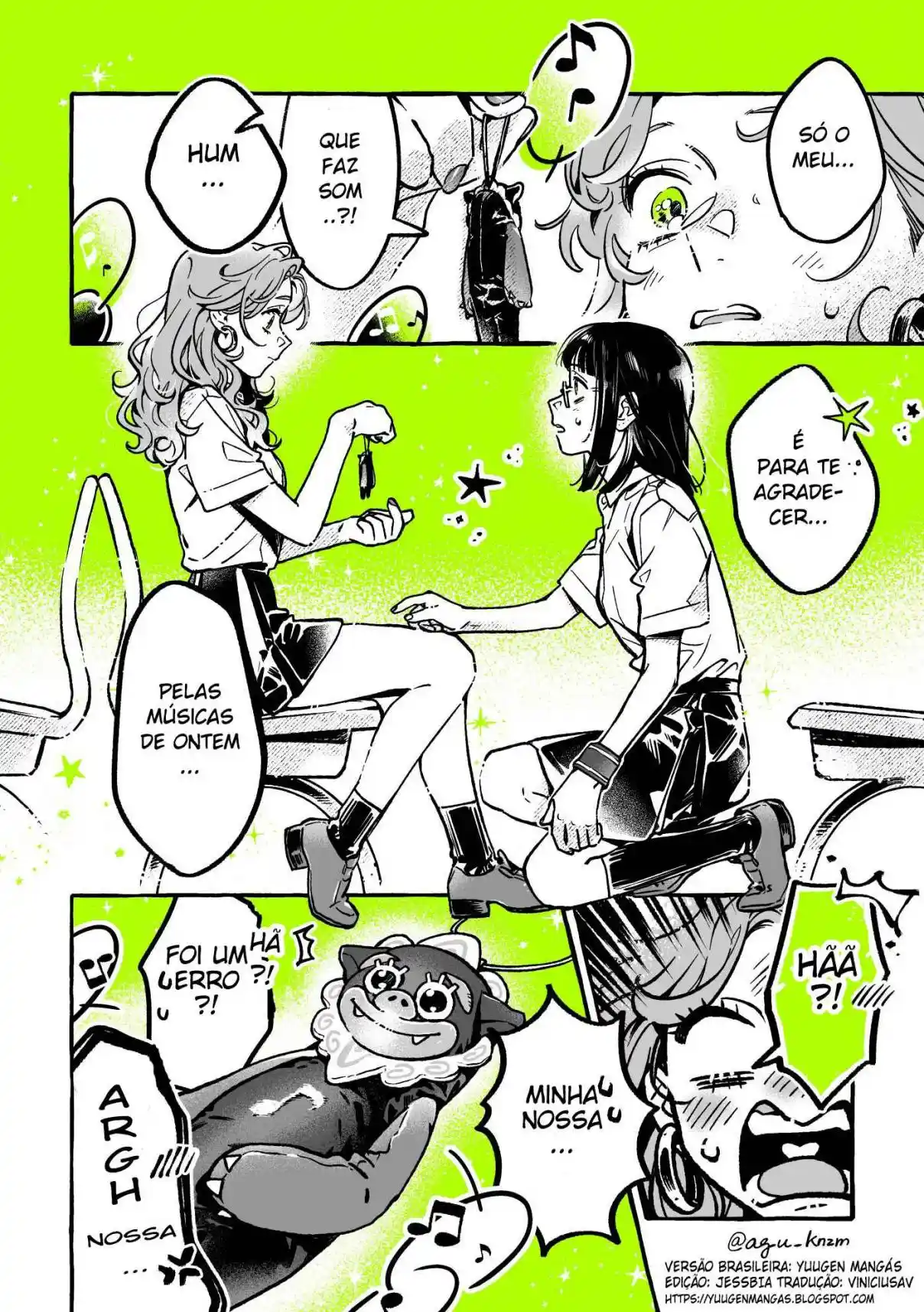 Read The Guy She Was Interested in Wasn't a Guy At All pt_BR Manga Online