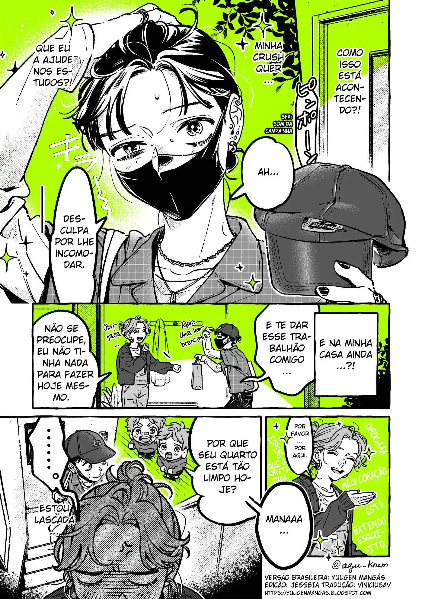 Read The Guy She Was Interested in Wasn't a Guy At All pt_BR Manga Online