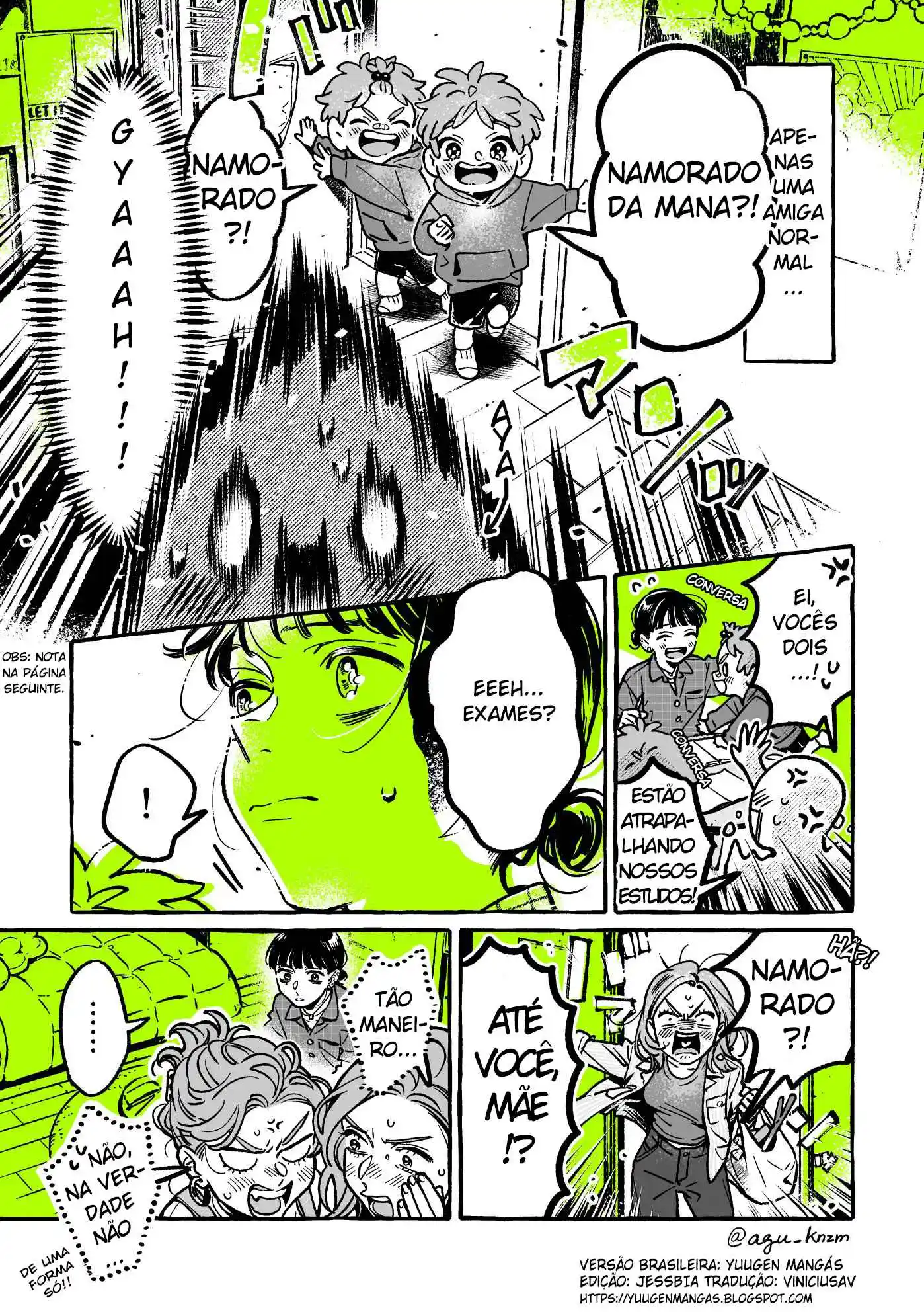 Read The Guy She Was Interested in Wasn't a Guy At All pt_BR Manga Online