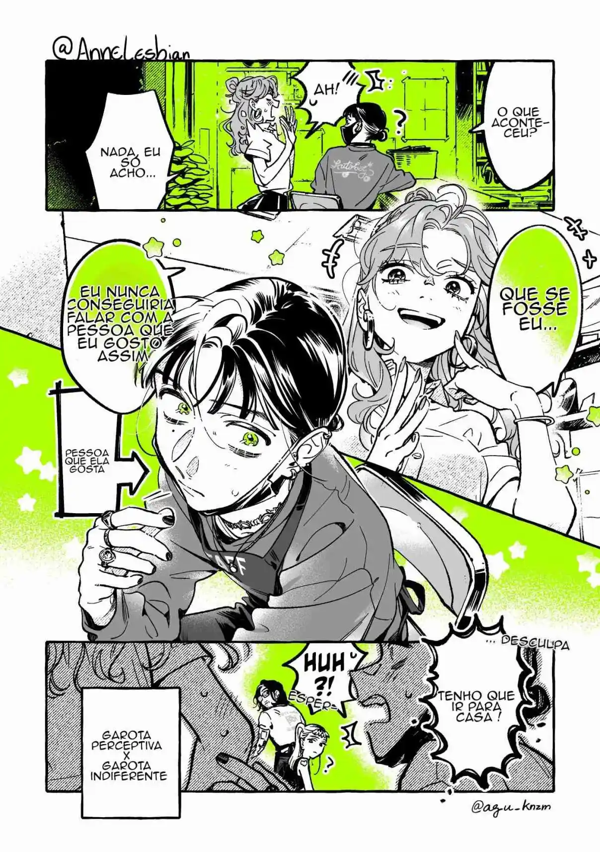 Read The Guy She Was Interested in Wasn't a Guy At All pt_BR Manga Online