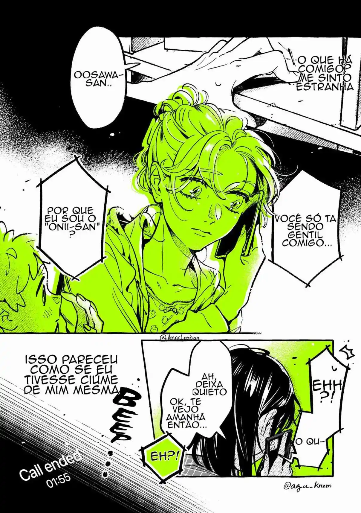 Read The Guy She Was Interested in Wasn't a Guy At All pt_BR Manga Online