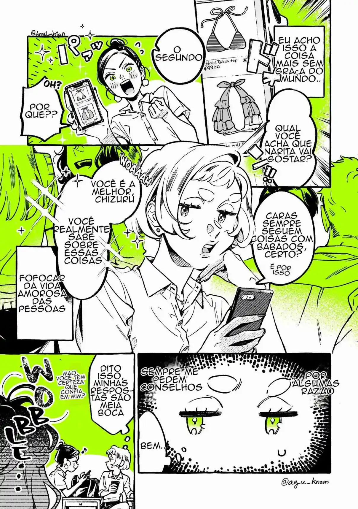 Read The Guy She Was Interested in Wasn't a Guy At All pt_BR Manga Online