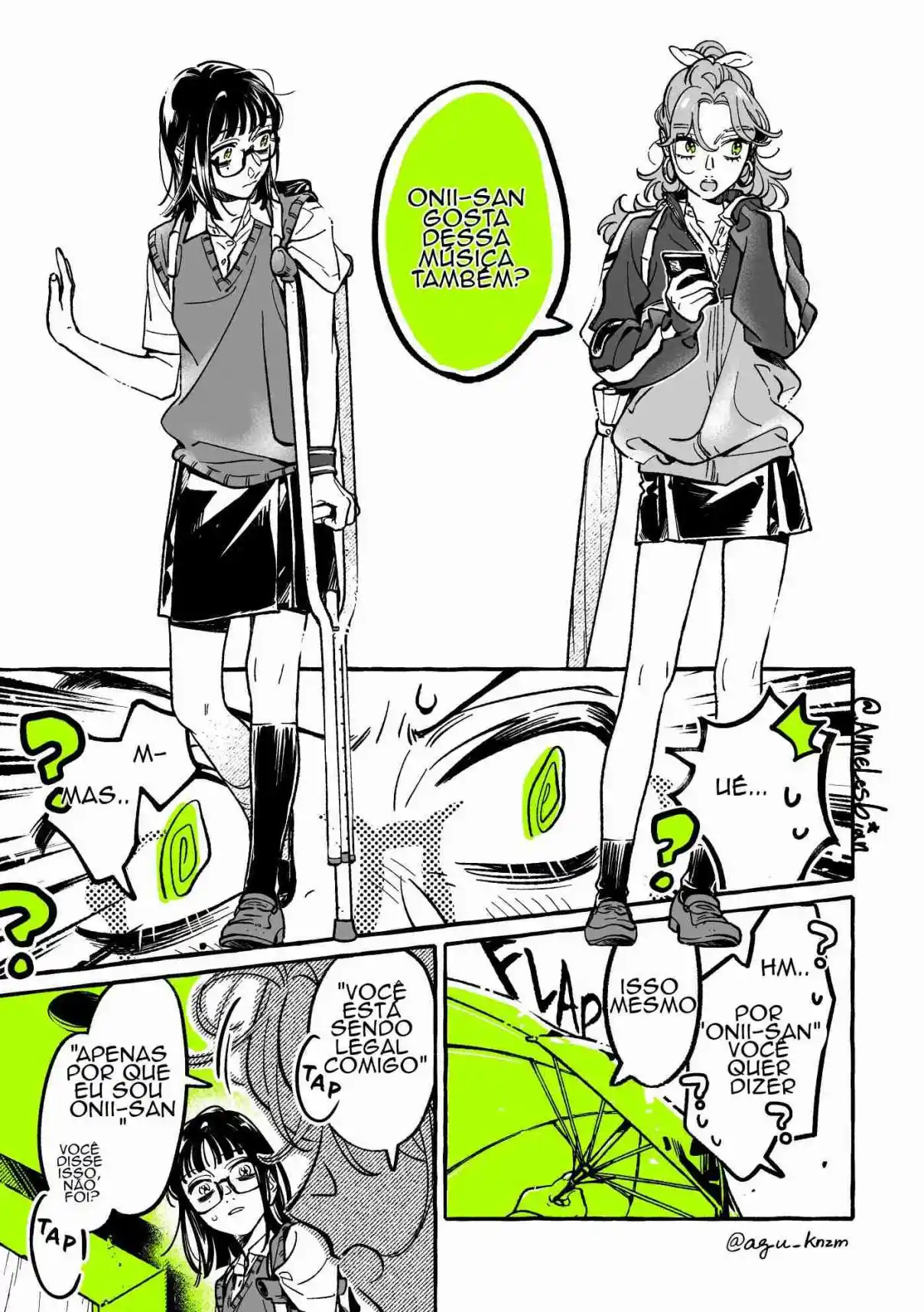 Read The Guy She Was Interested in Wasn't a Guy At All pt_BR Manga Online