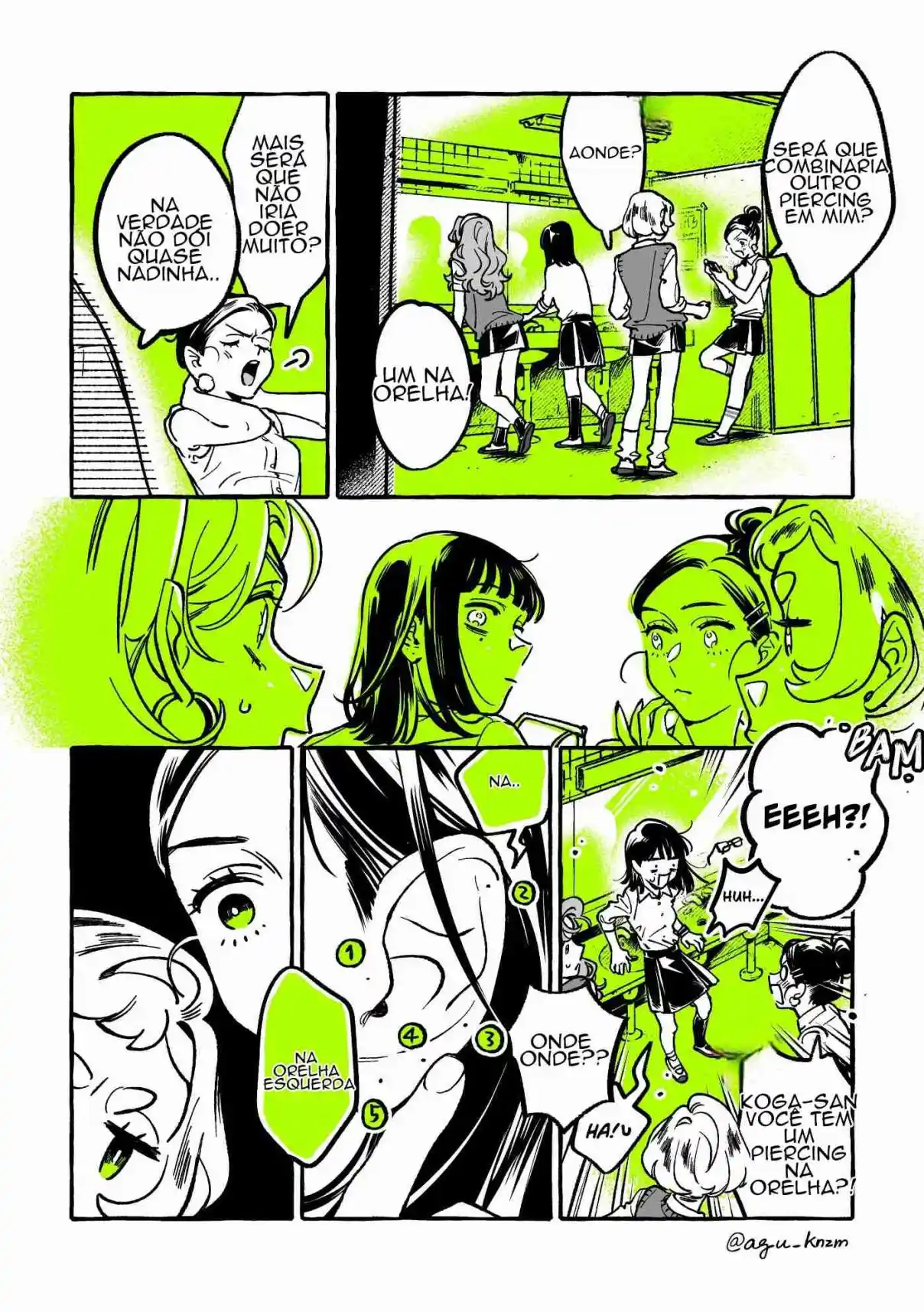 Read The Guy She Was Interested in Wasn't a Guy At All pt_BR Manga Online
