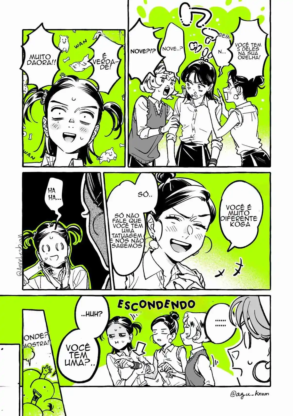 Read The Guy She Was Interested in Wasn't a Guy At All pt_BR Manga Online