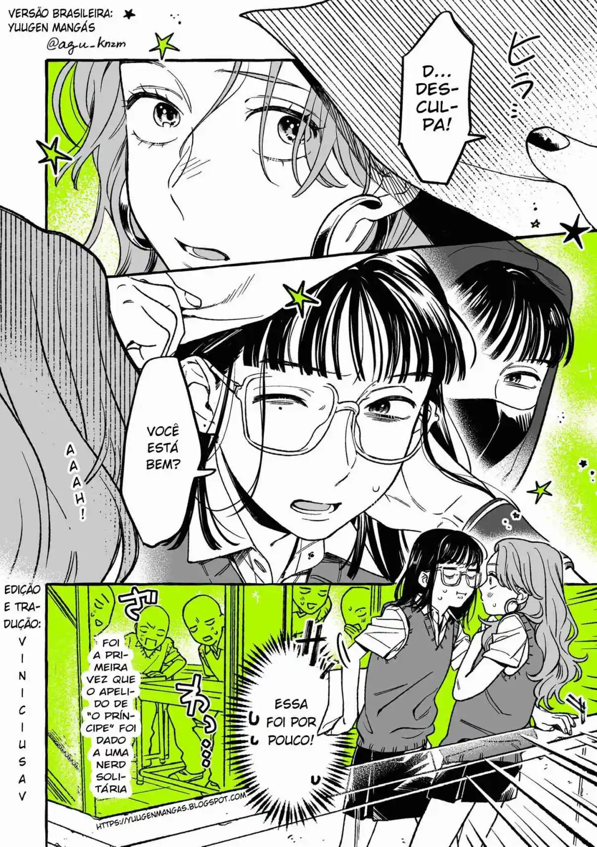 Read The Guy She Was Interested in Wasn't a Guy At All pt_BR Manga Online