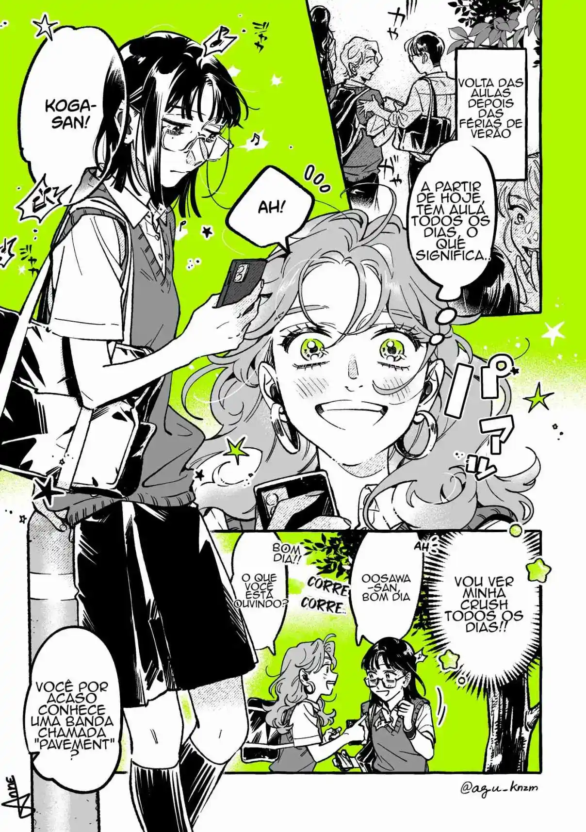 Read The Guy She Was Interested in Wasn't a Guy At All pt_BR Manga Online
