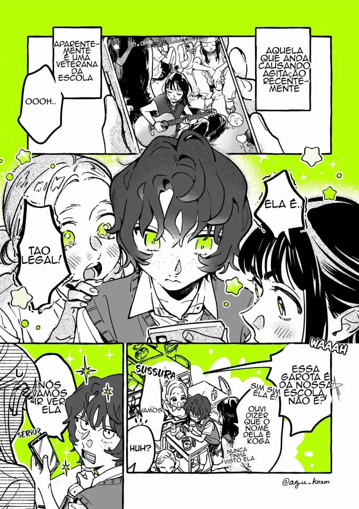 Read The Guy She Was Interested in Wasn't a Guy At All pt_BR Manga Online