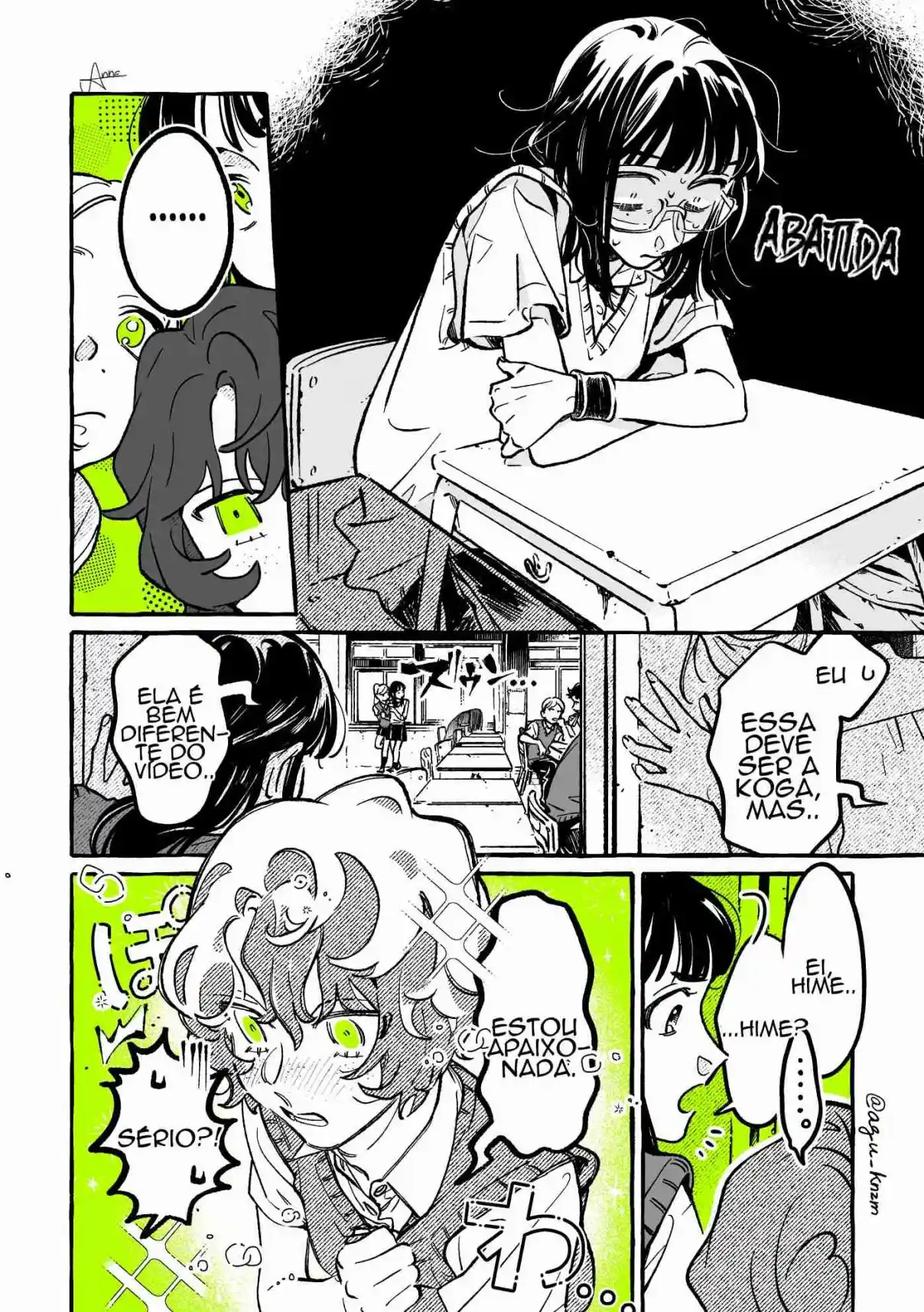 Read The Guy She Was Interested in Wasn't a Guy At All pt_BR Manga Online