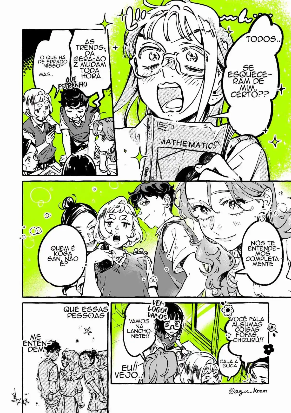 Read The Guy She Was Interested in Wasn't a Guy At All pt_BR Manga Online