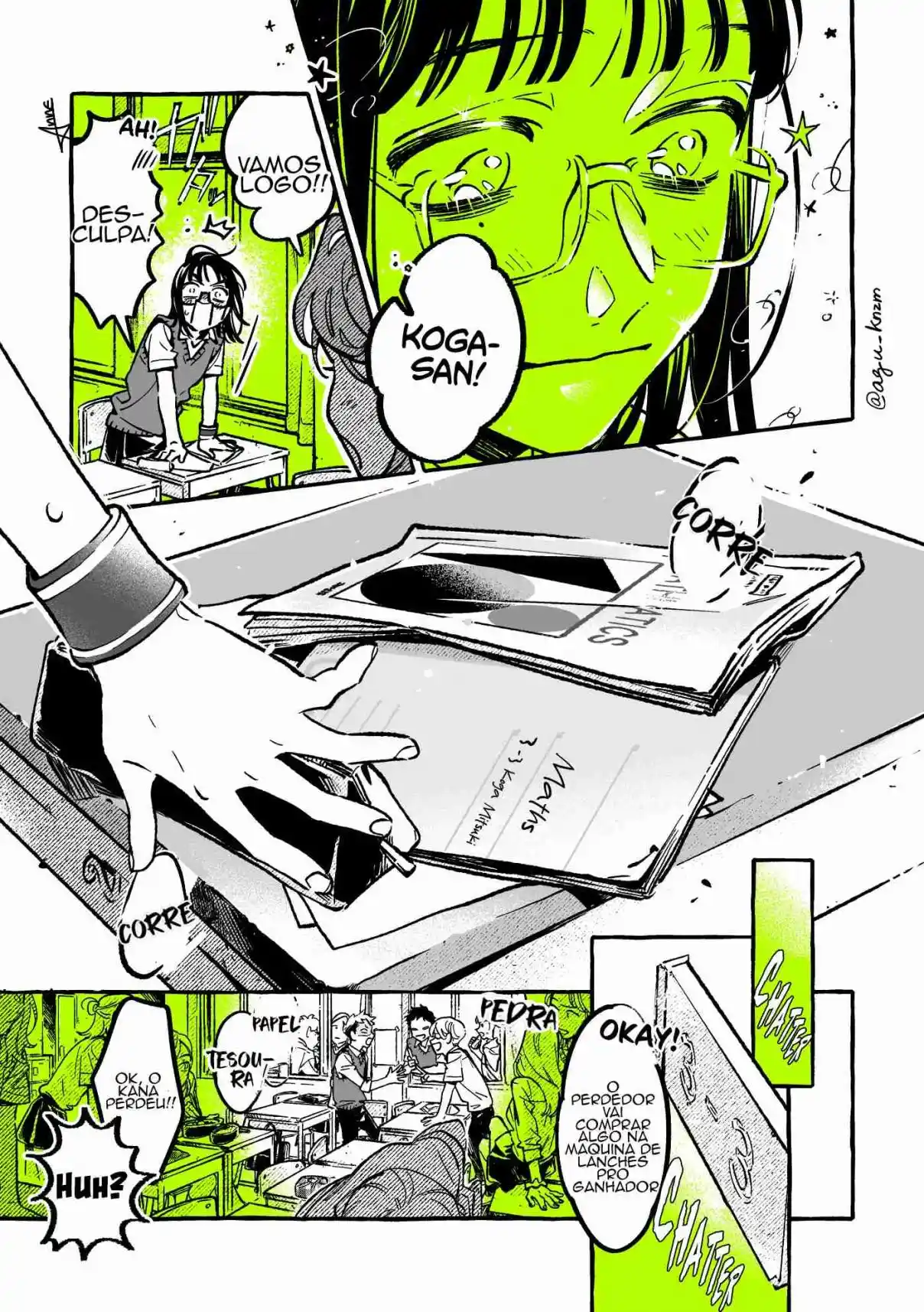Read The Guy She Was Interested in Wasn't a Guy At All pt_BR Manga Online