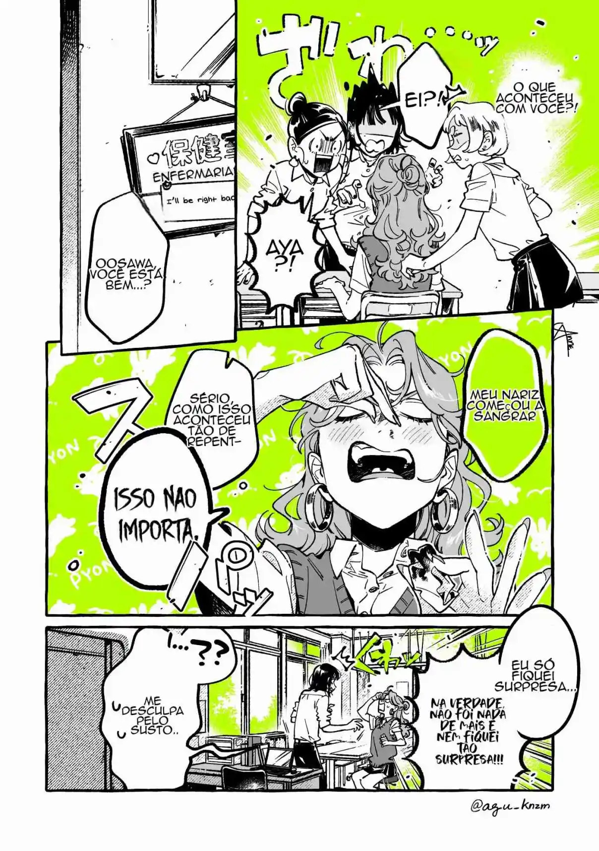 Read The Guy She Was Interested in Wasn't a Guy At All pt_BR Manga Online