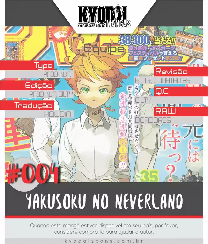Read The Promised Neverland pt_BR Manga Online
