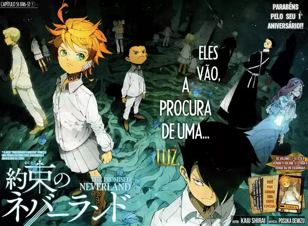 Read The Promised Neverland pt_BR Manga Online