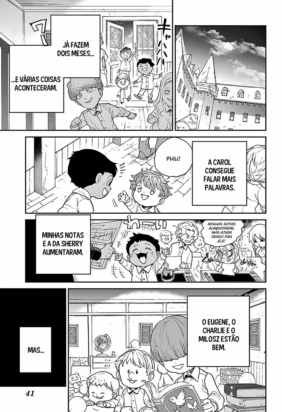 Read The Promised Neverland pt_BR Manga Online