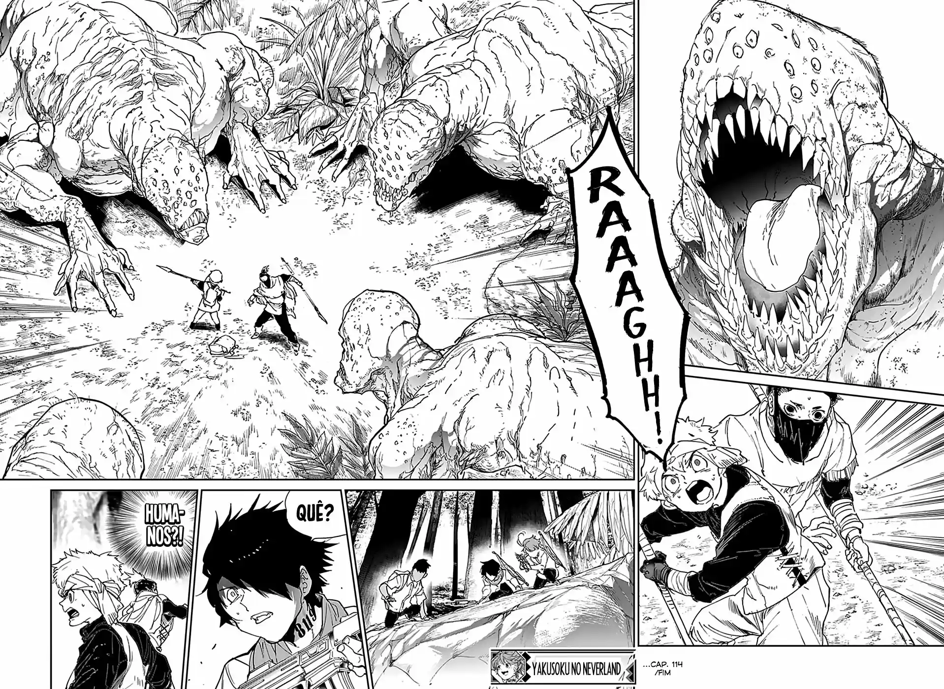 Read The Promised Neverland pt_BR Manga Online