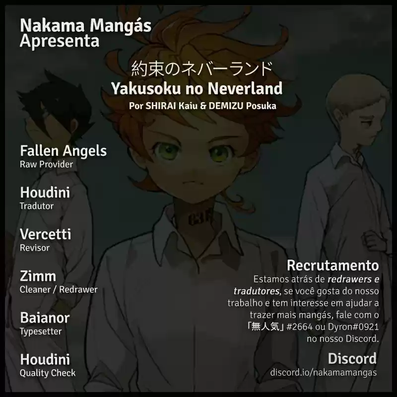 Read The Promised Neverland pt_BR Manga Online