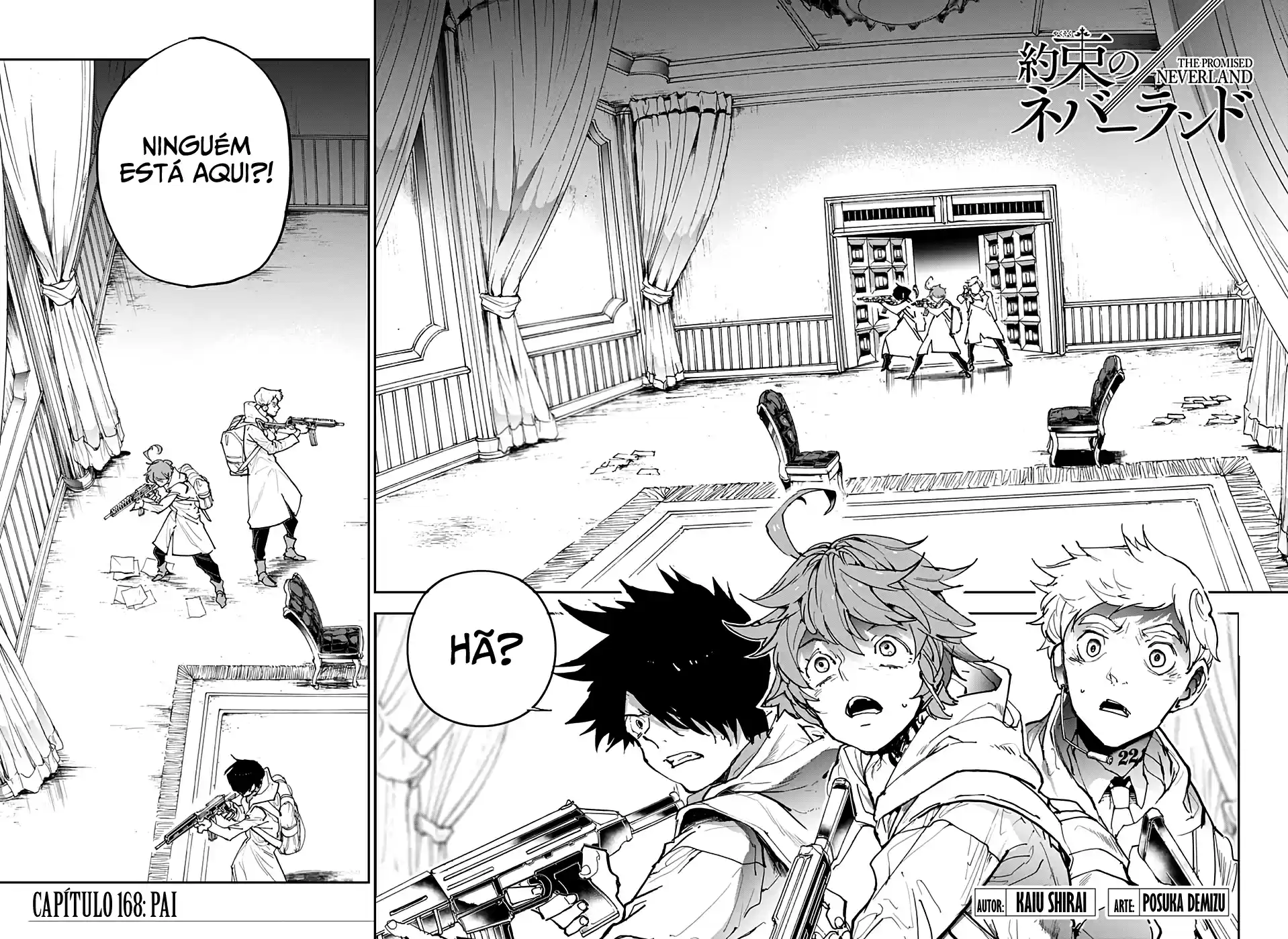 Read The Promised Neverland pt_BR Manga Online