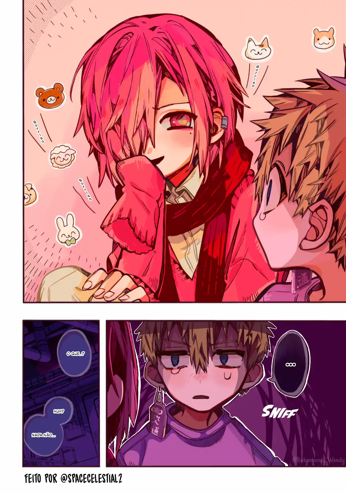 Read Toilet-bound Hanako-kun pt_BR Manga Online