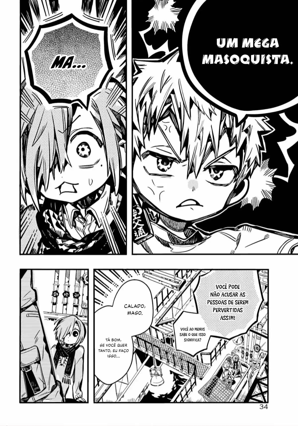 Read Toilet-bound Hanako-kun pt_BR Manga Online