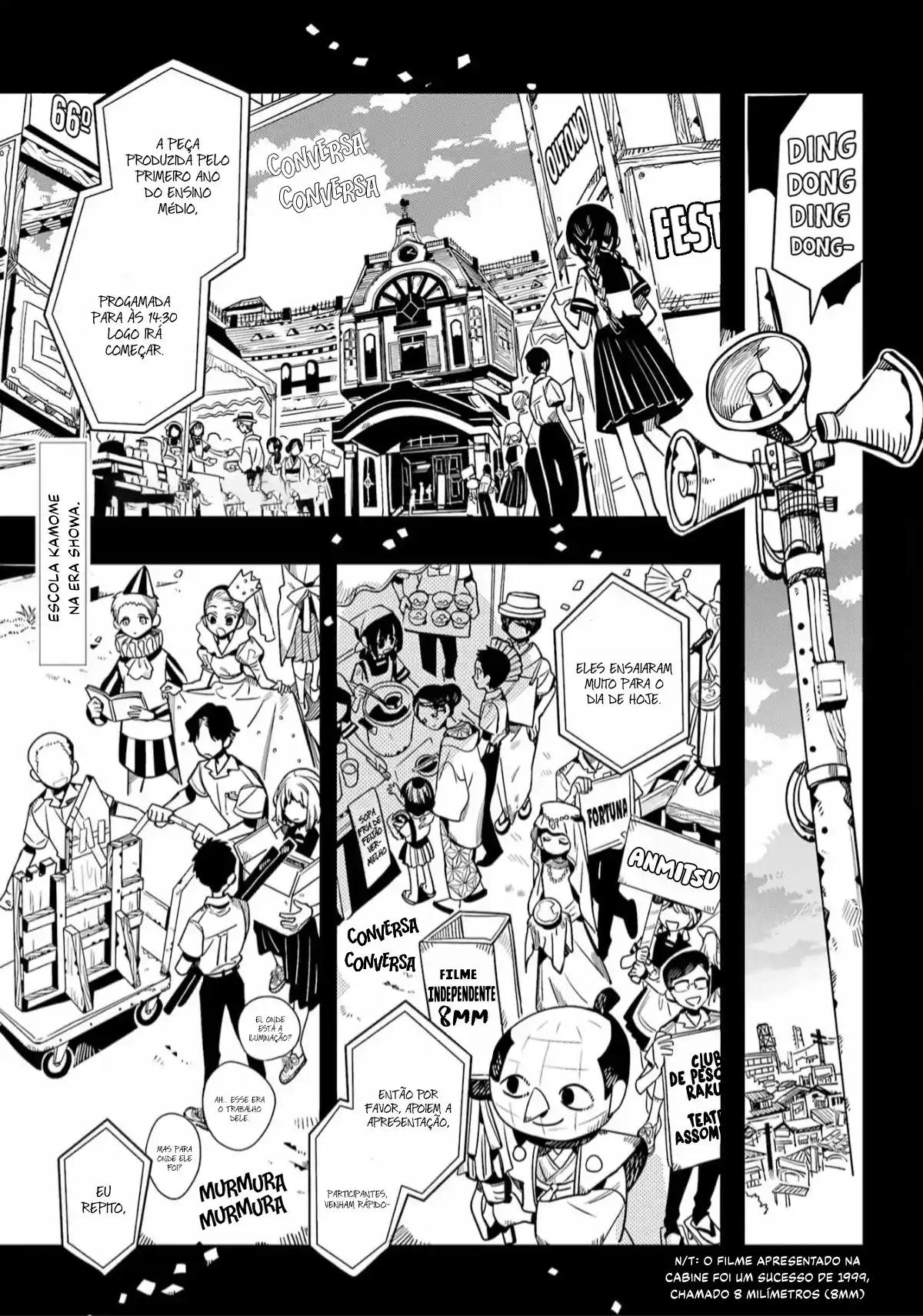 Read Toilet-bound Hanako-kun pt_BR Manga Online