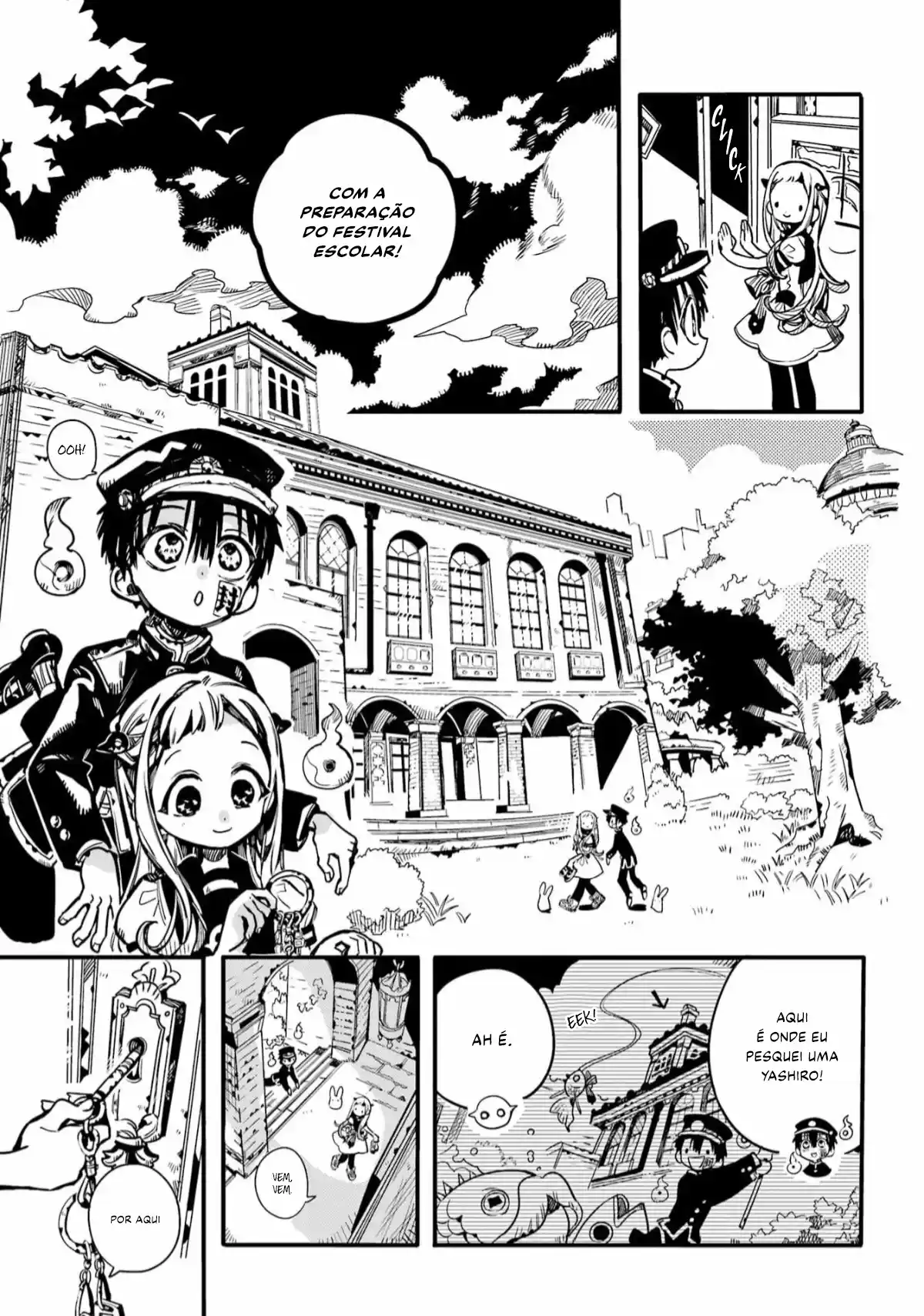 Read Toilet-bound Hanako-kun pt_BR Manga Online