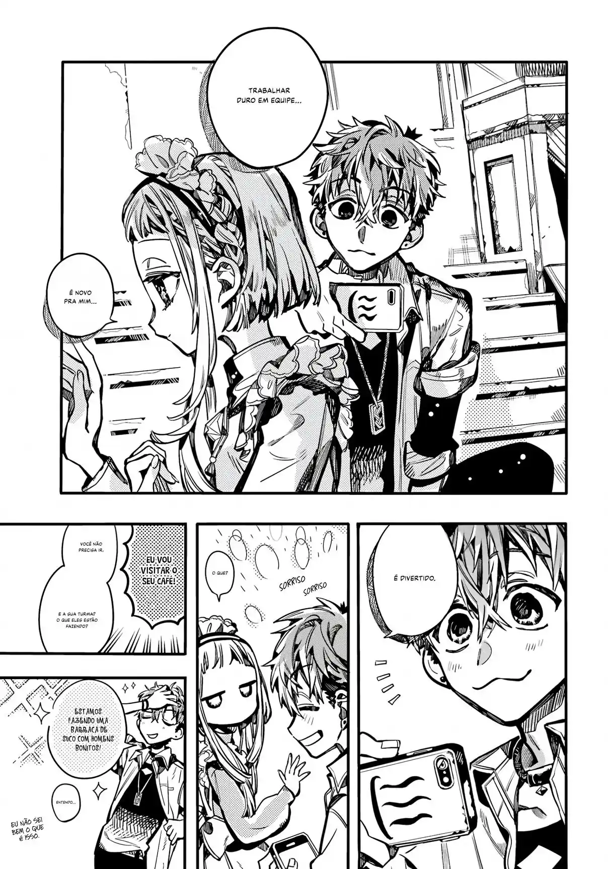 Read Toilet-bound Hanako-kun pt_BR Manga Online