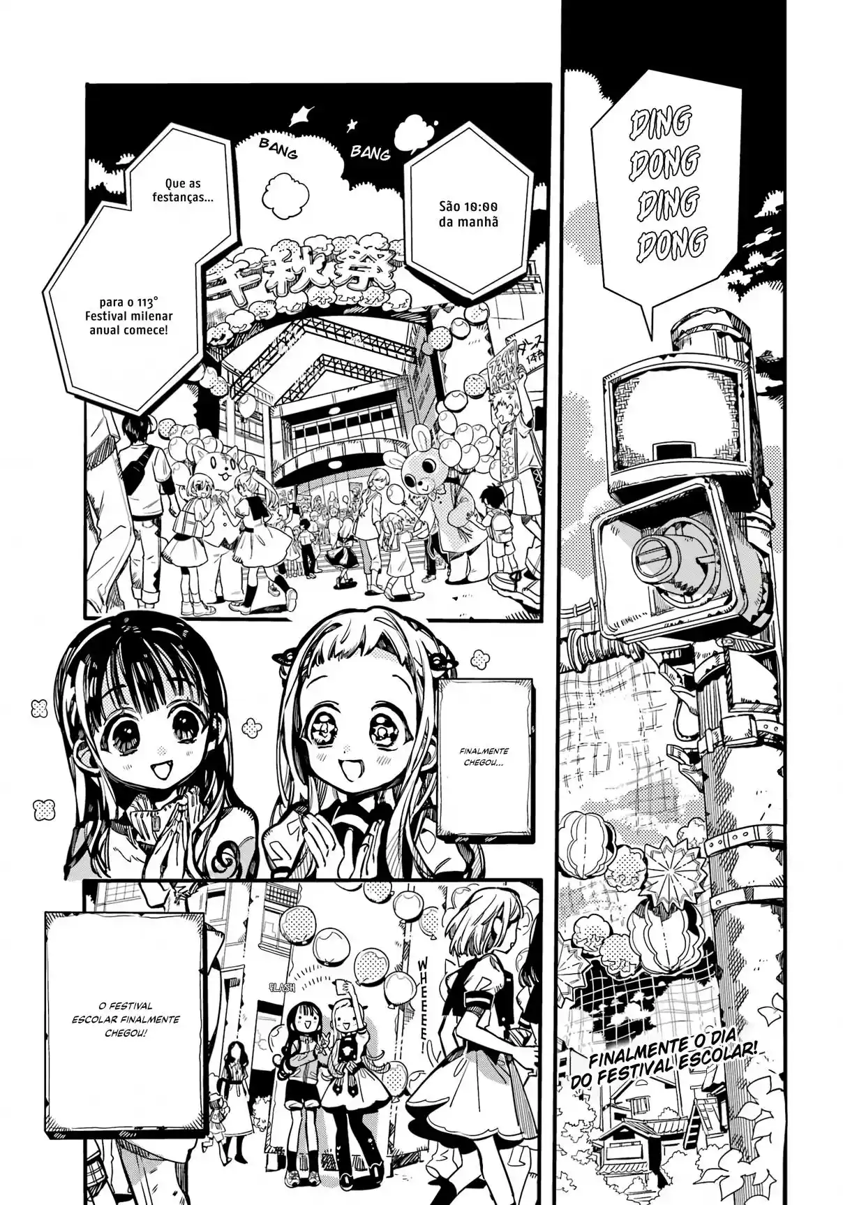 Read Toilet-bound Hanako-kun pt_BR Manga Online