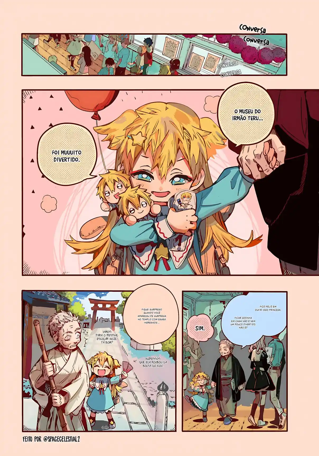 Read Toilet-bound Hanako-kun pt_BR Manga Online