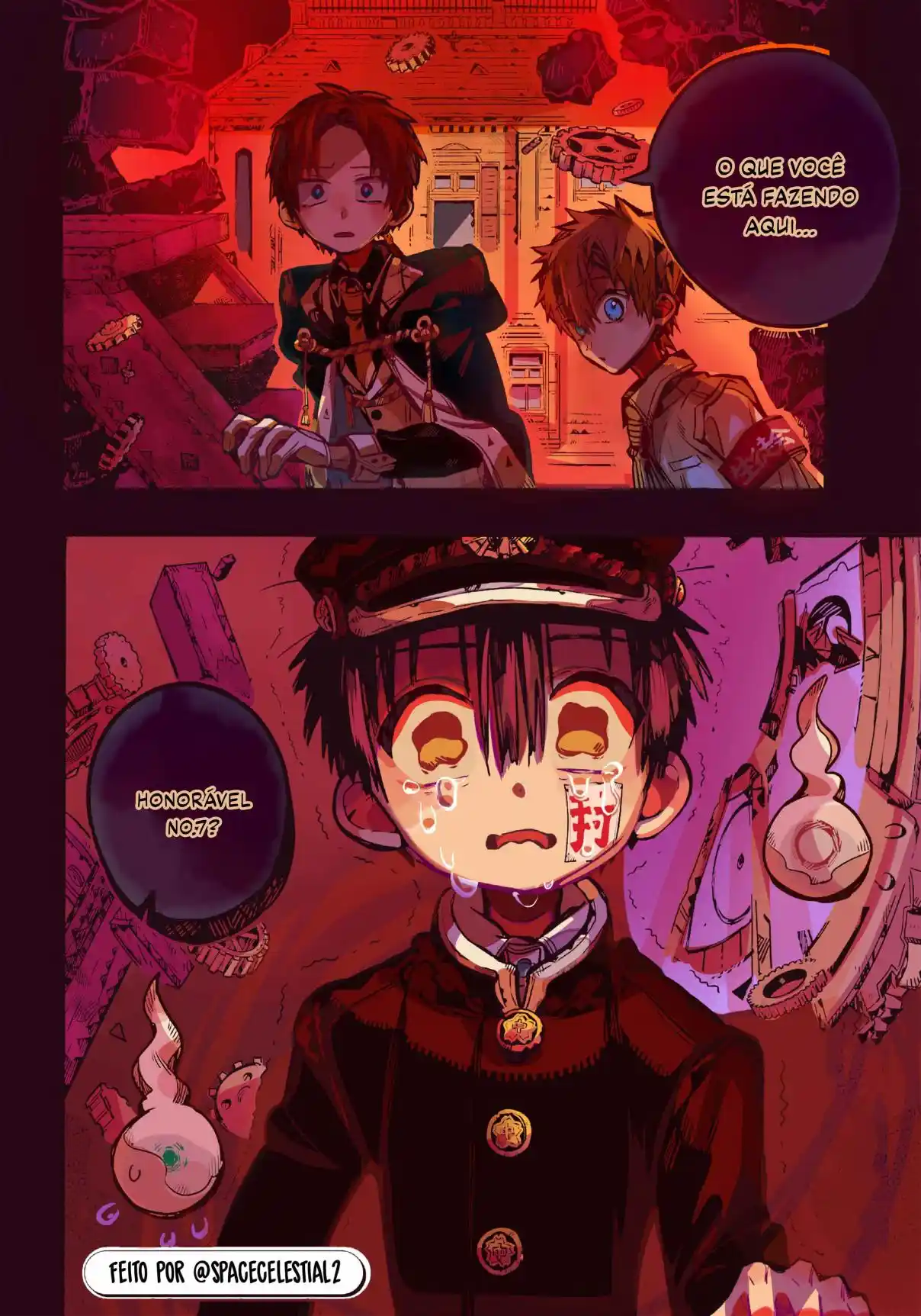 Read Toilet-bound Hanako-kun pt_BR Manga Online