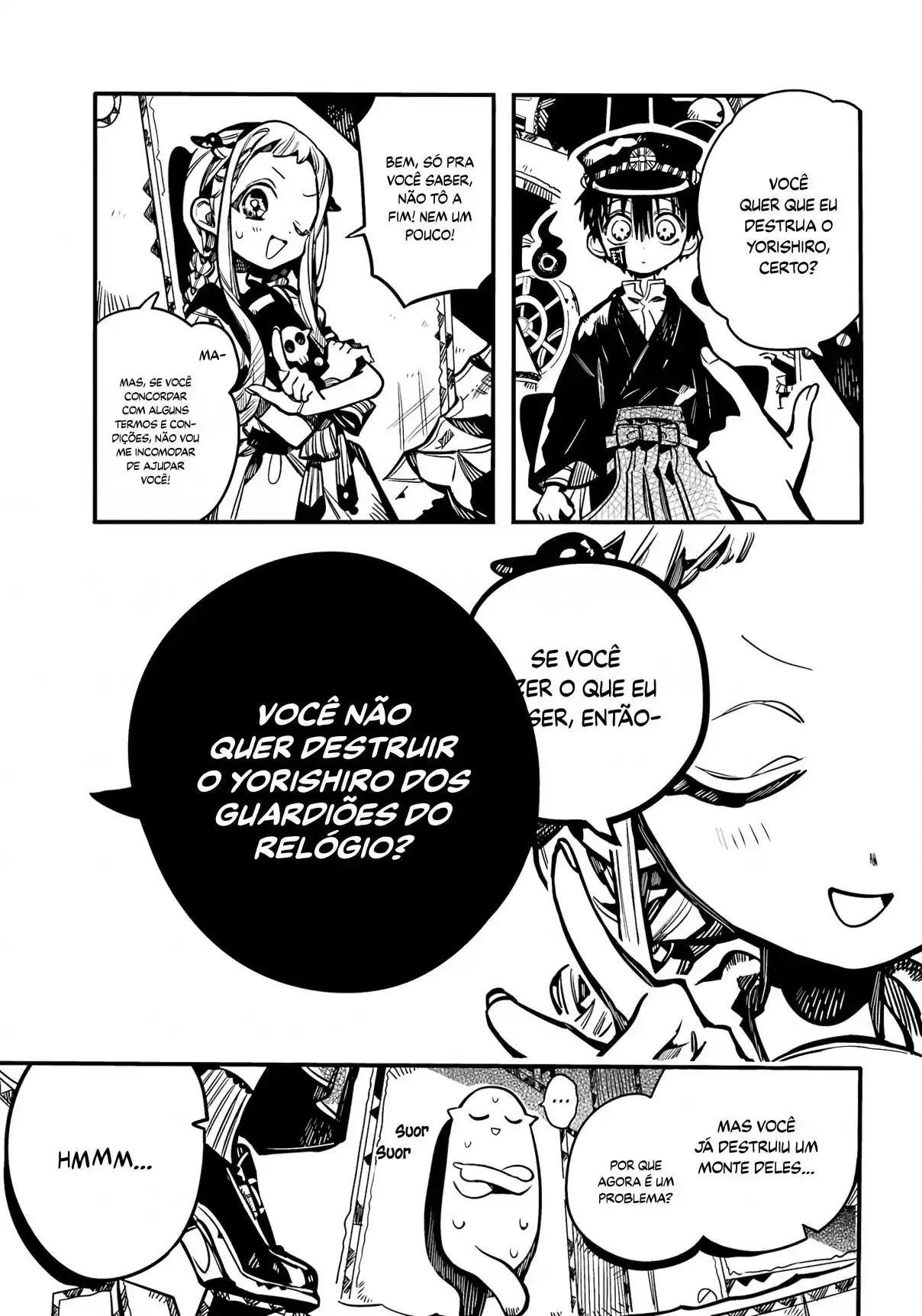 Read Toilet-bound Hanako-kun pt_BR Manga Online