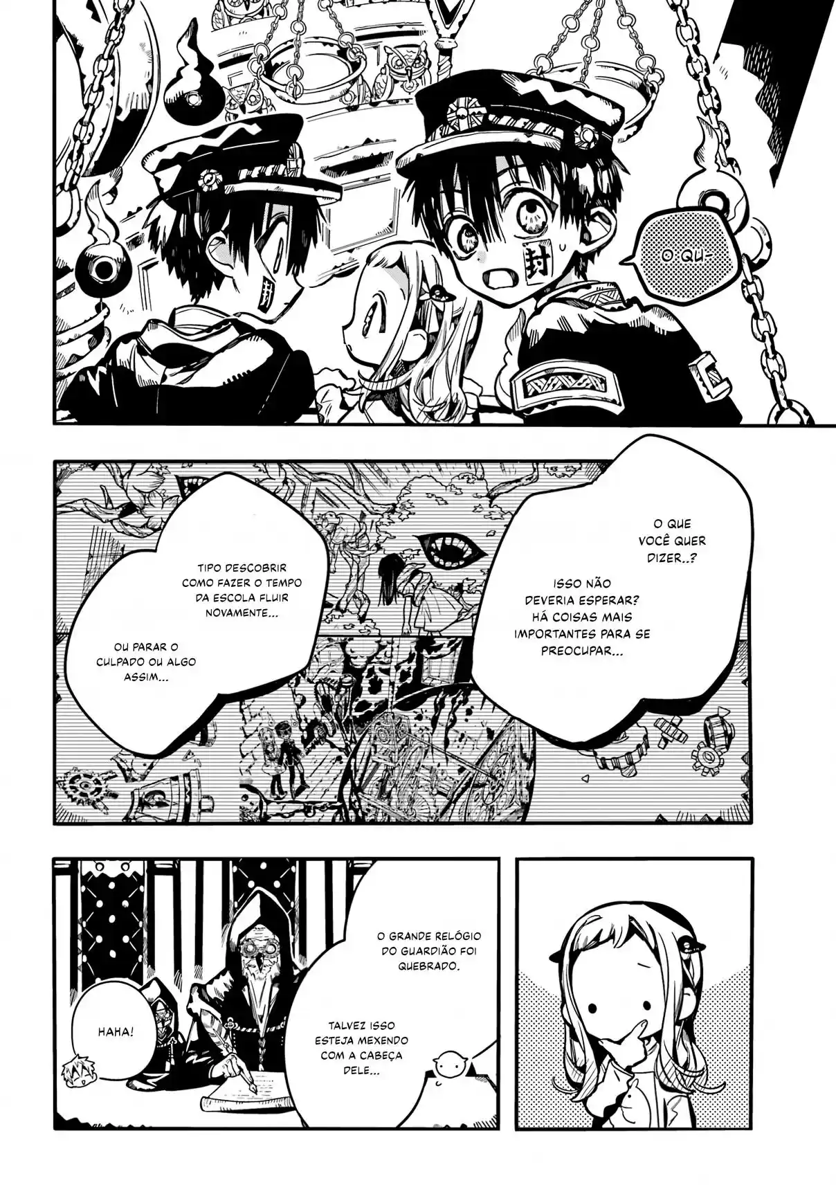 Read Toilet-bound Hanako-kun pt_BR Manga Online