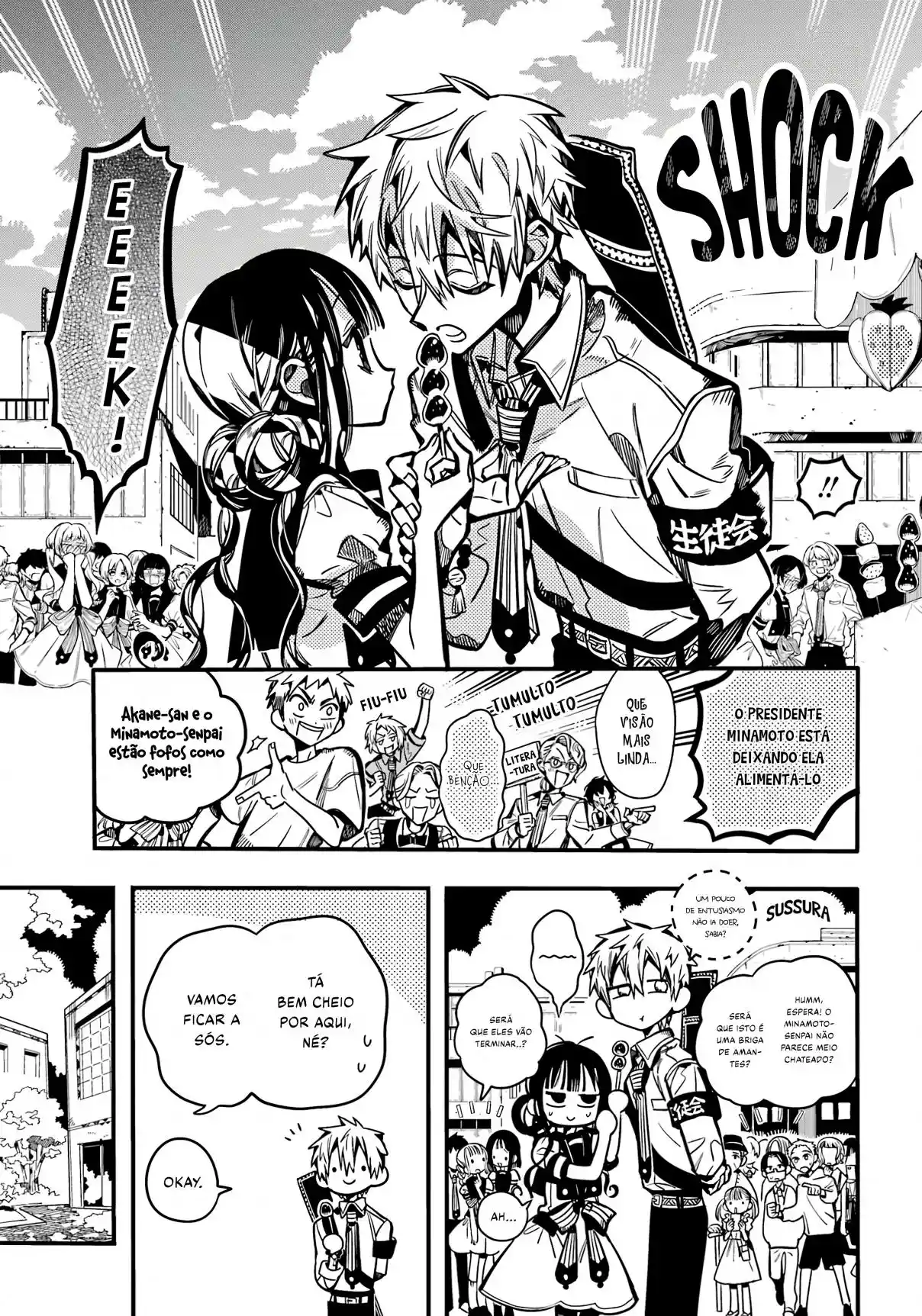 Read Toilet-bound Hanako-kun pt_BR Manga Online