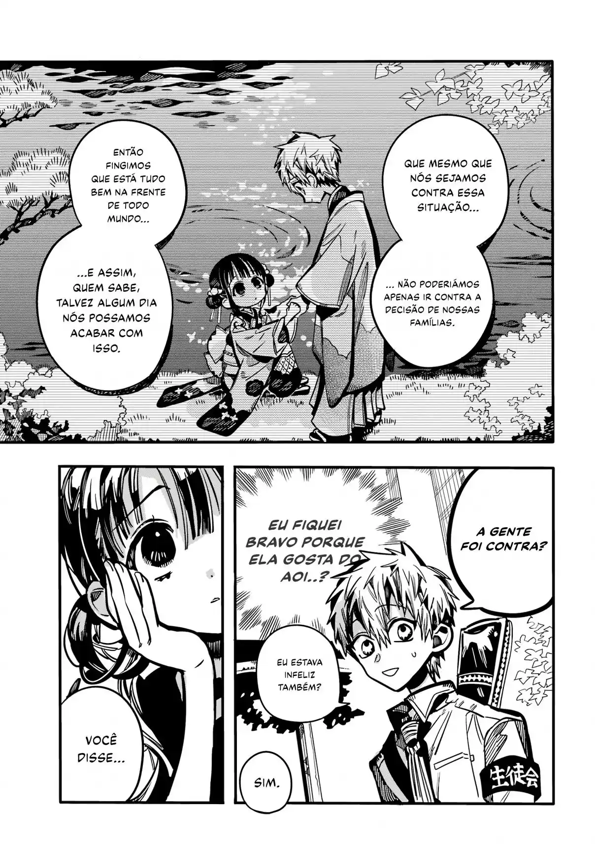 Read Toilet-bound Hanako-kun pt_BR Manga Online