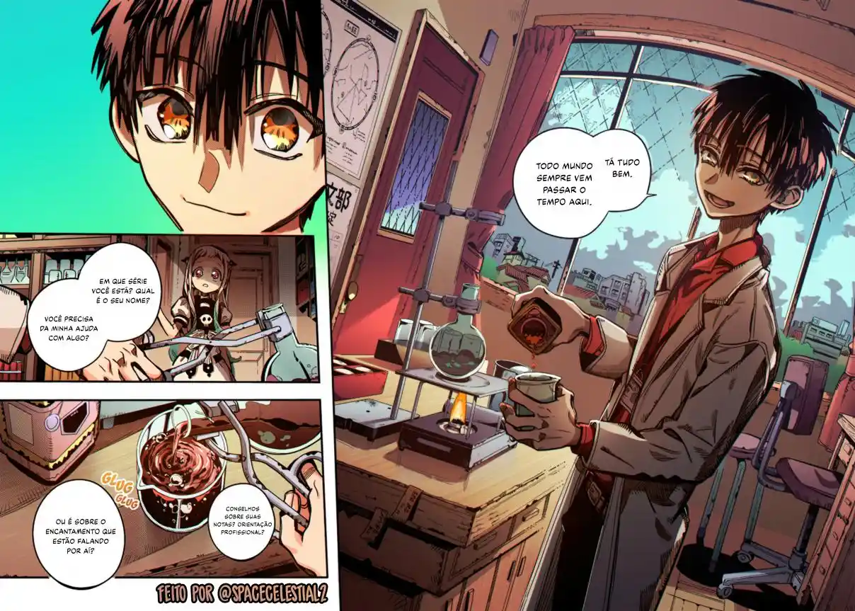 Read Toilet-bound Hanako-kun pt_BR Manga Online