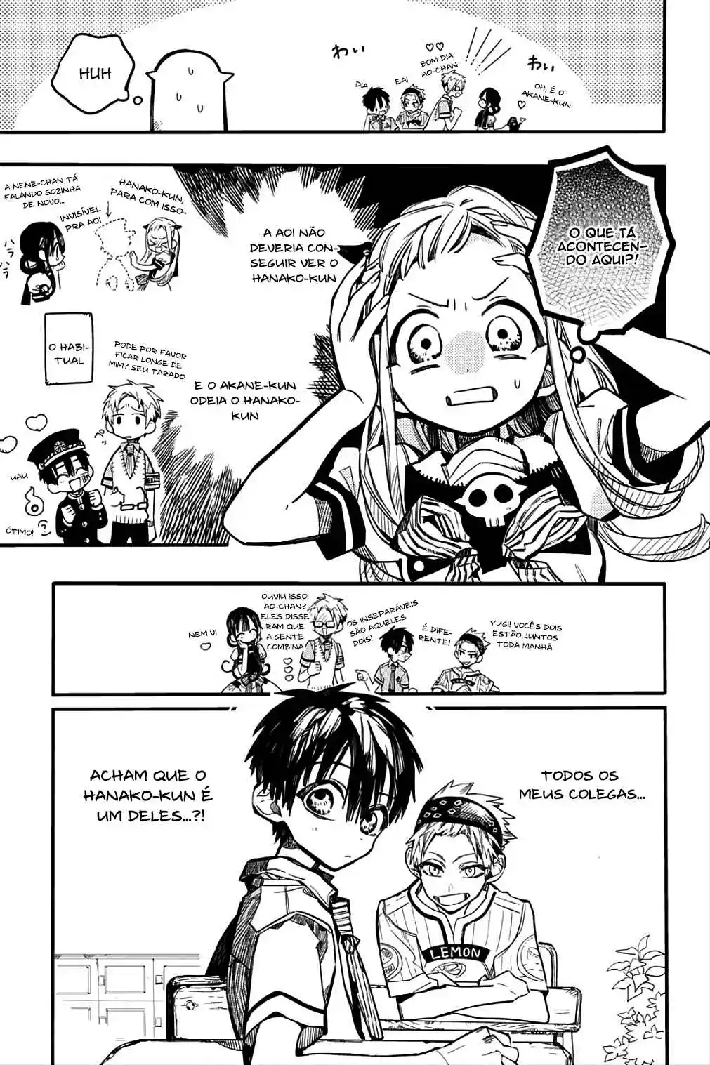 Read Toilet-bound Hanako-kun pt_BR Manga Online