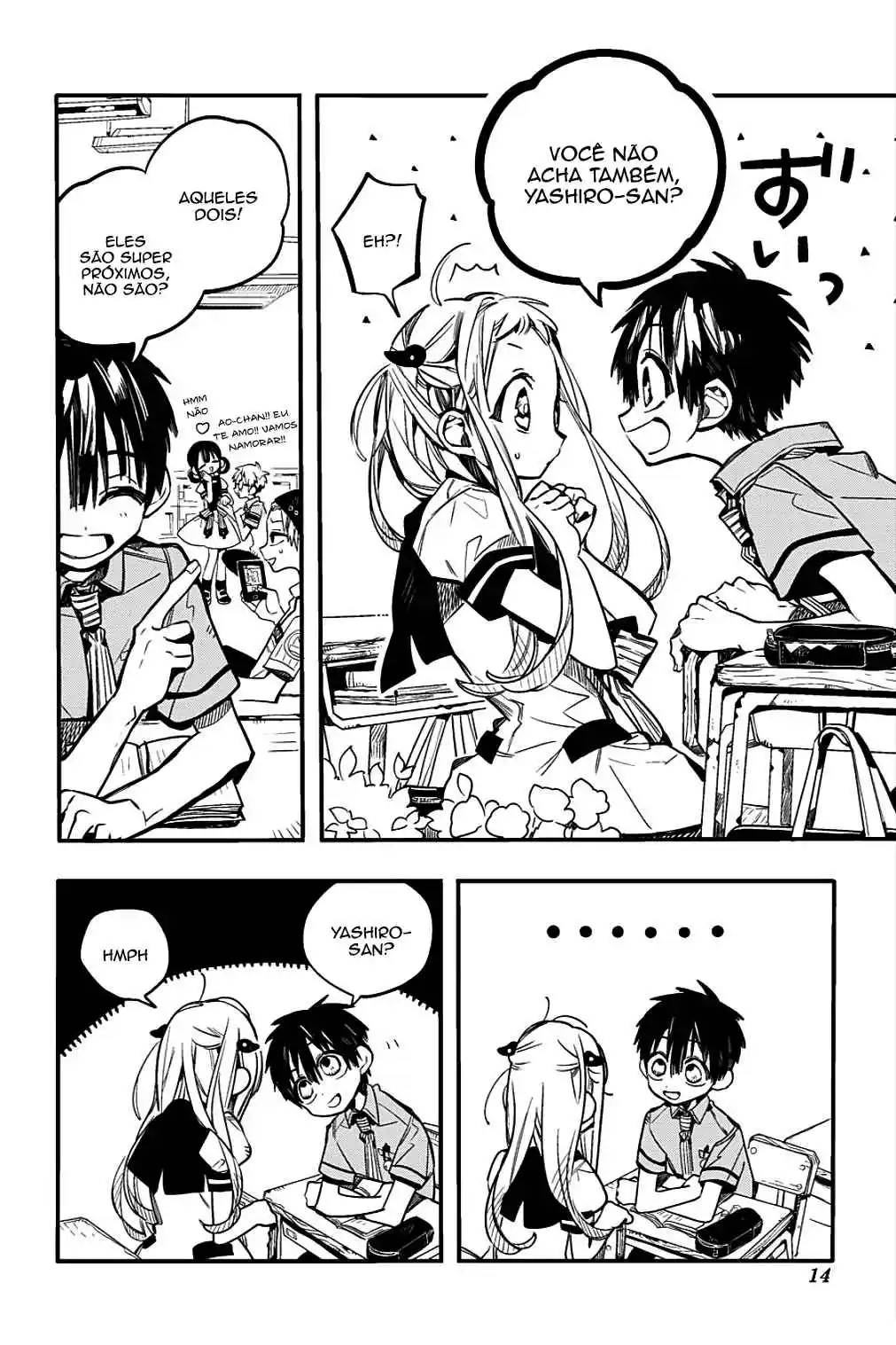 Read Toilet-bound Hanako-kun pt_BR Manga Online
