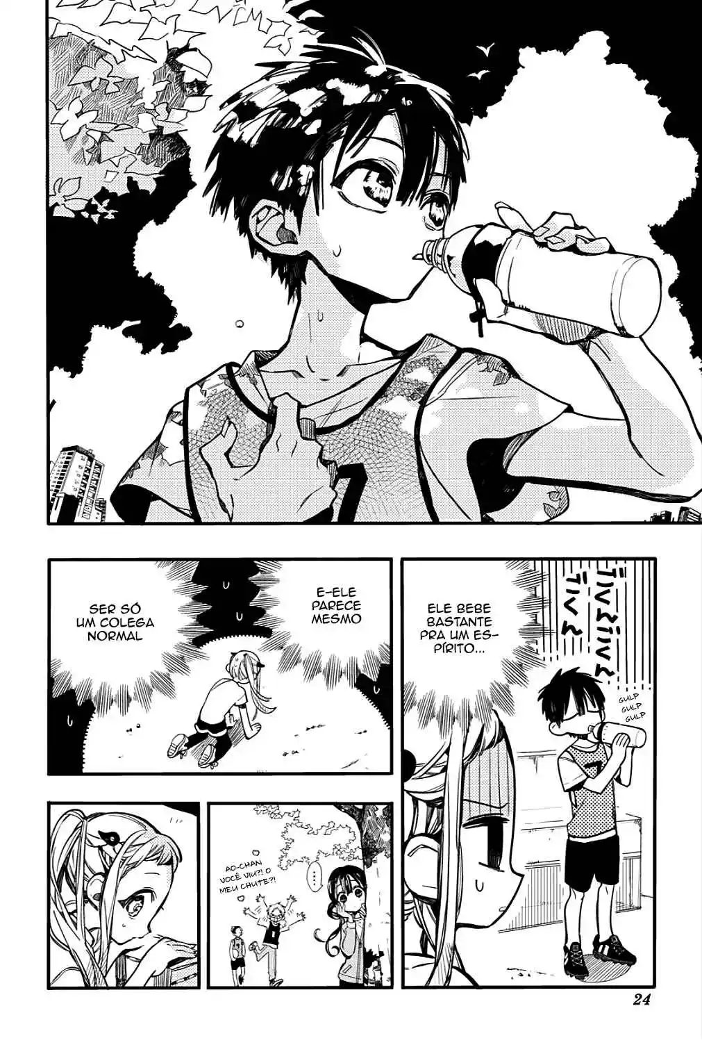 Read Toilet-bound Hanako-kun pt_BR Manga Online